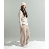 洗える/ミニモールハーフジップニットプルオーバー | CRAFT STANDARD BOUTIQUE | 詳細画像13