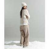 洗える/ミニモールハーフジップニットプルオーバー | CRAFT STANDARD BOUTIQUE | 詳細画像14