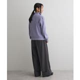 洗える/ミニモールハーフジップニットプルオーバー | CRAFT STANDARD BOUTIQUE | 詳細画像24