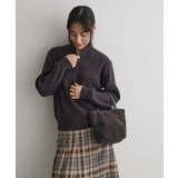 洗える/ミニモールハーフジップニットプルオーバー | CRAFT STANDARD BOUTIQUE | 詳細画像25