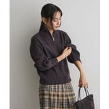洗える/ミニモールハーフジップニットプルオーバー | CRAFT STANDARD BOUTIQUE | 詳細画像27