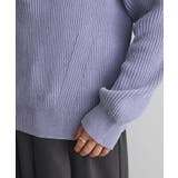 洗える/ミニモールハーフジップニットプルオーバー | CRAFT STANDARD BOUTIQUE | 詳細画像34