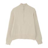 洗える/ミニモールハーフジップニットプルオーバー | CRAFT STANDARD BOUTIQUE | 詳細画像35