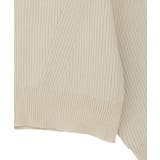 洗える/ミニモールハーフジップニットプルオーバー | CRAFT STANDARD BOUTIQUE | 詳細画像40