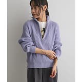 洗える/ミニモールハーフジップニットプルオーバー | CRAFT STANDARD BOUTIQUE | 詳細画像16