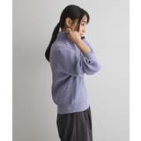 洗える/ミニモールハーフジップニットプルオーバー | CRAFT STANDARD BOUTIQUE | 詳細画像19