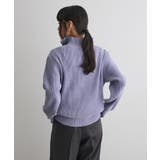 洗える/ミニモールハーフジップニットプルオーバー | CRAFT STANDARD BOUTIQUE | 詳細画像20