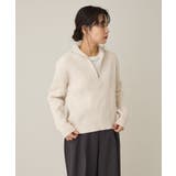 洗える/ミニモールハーフジップニットプルオーバー | CRAFT STANDARD BOUTIQUE | 詳細画像5