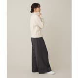 洗える/ミニモールハーフジップニットプルオーバー | CRAFT STANDARD BOUTIQUE | 詳細画像9