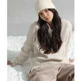 オフホワイト | 洗える/ミニモールハーフジップニットプルオーバー | CRAFT STANDARD BOUTIQUE