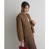 キルティングパイピングブルゾン | CRAFT STANDARD BOUTIQUE | 詳細画像3