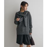 洗える/フードストール付きニットプルオーバー | CRAFT STANDARD BOUTIQUE | 詳細画像15