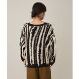 バイカラーフリンジニットプルオーバー | CRAFT STANDARD BOUTIQUE | 詳細画像15 