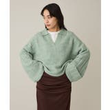洗える/ロールアップ袖ショート丈ニットプルオーバー | CRAFT STANDARD BOUTIQUE | 詳細画像12