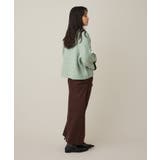 洗える/ロールアップ袖ショート丈ニットプルオーバー | CRAFT STANDARD BOUTIQUE | 詳細画像20