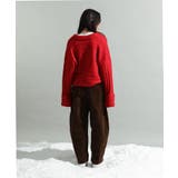 洗える/ロールアップ袖ショート丈ニットプルオーバー | CRAFT STANDARD BOUTIQUE | 詳細画像34