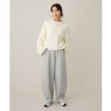 洗える/ロールアップ袖ショート丈ニットプルオーバー | CRAFT STANDARD BOUTIQUE | 詳細画像17 