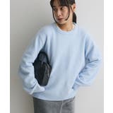 洗える/起毛クルーネックニットプルオーバー | CRAFT STANDARD BOUTIQUE | 詳細画像1