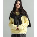 イエロー | 洗える/起毛クルーネックニットプルオーバー | CRAFT STANDARD BOUTIQUE