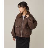 フェイクレザー衿ボアブルゾン | CRAFT STANDARD BOUTIQUE | 詳細画像16 