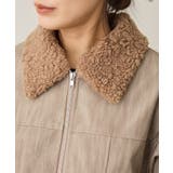 フェイクレザー衿ボアブルゾン | CRAFT STANDARD BOUTIQUE | 詳細画像22 