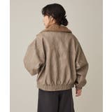 フェイクレザー衿ボアブルゾン | CRAFT STANDARD BOUTIQUE | 詳細画像5 