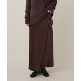 カットコーデュロイラップ風スカート | CRAFT STANDARD BOUTIQUE | 詳細画像1 