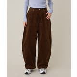 ブラウン | コーデュロイコクーンパンツ | CRAFT STANDARD BOUTIQUE