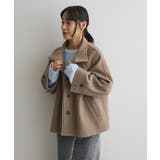 スタンドカラーメルトンショートコート | CRAFT STANDARD BOUTIQUE | 詳細画像7 