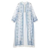 インド綿パネル柄ウエスト切り替えボリュームワンピース | CRAFT STANDARD BOUTIQUE | 詳細画像42 