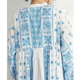 インド綿パネル柄ウエスト切り替えボリュームワンピース | CRAFT STANDARD BOUTIQUE | 詳細画像25 