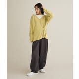 洗える/Vネックフードカシュクールニットプルオーバー | CRAFT STANDARD BOUTIQUE | 詳細画像12 