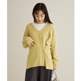 洗える/Vネックフードカシュクールニットプルオーバー | CRAFT STANDARD BOUTIQUE | 詳細画像5 