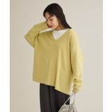 洗える/Vネックフードカシュクールニットプルオーバー | CRAFT STANDARD BOUTIQUE | 詳細画像7 