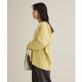 洗える/Vネックフードカシュクールニットプルオーバー | CRAFT STANDARD BOUTIQUE | 詳細画像8 