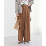 ブラウン | ハイウエストベルトワイドパンツ | CRAFT STANDARD BOUTIQUE
