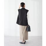 ＜セレモニー＞カットアウトデザインテーラードジレ | CRAFT STANDARD BOUTIQUE | 詳細画像10 