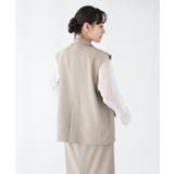 ＜セレモニー＞カットアウトデザインテーラードジレ | CRAFT STANDARD BOUTIQUE | 詳細画像17 