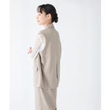 ＜セレモニー＞カットアウトデザインテーラードジレ | CRAFT STANDARD BOUTIQUE | 詳細画像18 