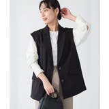 ＜セレモニー＞カットアウトデザインテーラードジレ | CRAFT STANDARD BOUTIQUE | 詳細画像2 