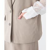 ＜セレモニー＞カットアウトデザインテーラードジレ | CRAFT STANDARD BOUTIQUE | 詳細画像26 