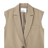 ＜セレモニー＞カットアウトデザインテーラードジレ | CRAFT STANDARD BOUTIQUE | 詳細画像29 