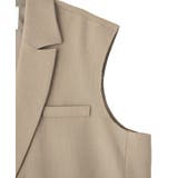 ＜セレモニー＞カットアウトデザインテーラードジレ | CRAFT STANDARD BOUTIQUE | 詳細画像30 