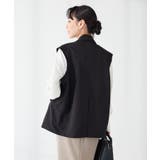 ＜セレモニー＞カットアウトデザインテーラードジレ | CRAFT STANDARD BOUTIQUE | 詳細画像5 