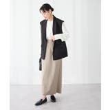 ＜セレモニー＞カットアウトデザインテーラードジレ | CRAFT STANDARD BOUTIQUE | 詳細画像7 