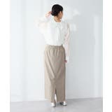 ＜セレモニー＞カットアウトヘムIラインスカート | CRAFT STANDARD BOUTIQUE | 詳細画像11 