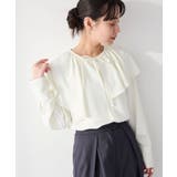 オフホワイト | ＜セレモニー＞着脱可能/2WAYフリルカラーブラウス | CRAFT STANDARD BOUTIQUE