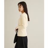 洗える/襟付きコンパクトリブニットカーディガン | CRAFT STANDARD BOUTIQUE | 詳細画像15 