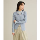 洗える/襟付きコンパクトリブニットカーディガン | CRAFT STANDARD BOUTIQUE | 詳細画像22 