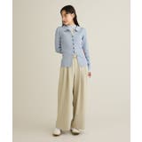 洗える/襟付きコンパクトリブニットカーディガン | CRAFT STANDARD BOUTIQUE | 詳細画像23 